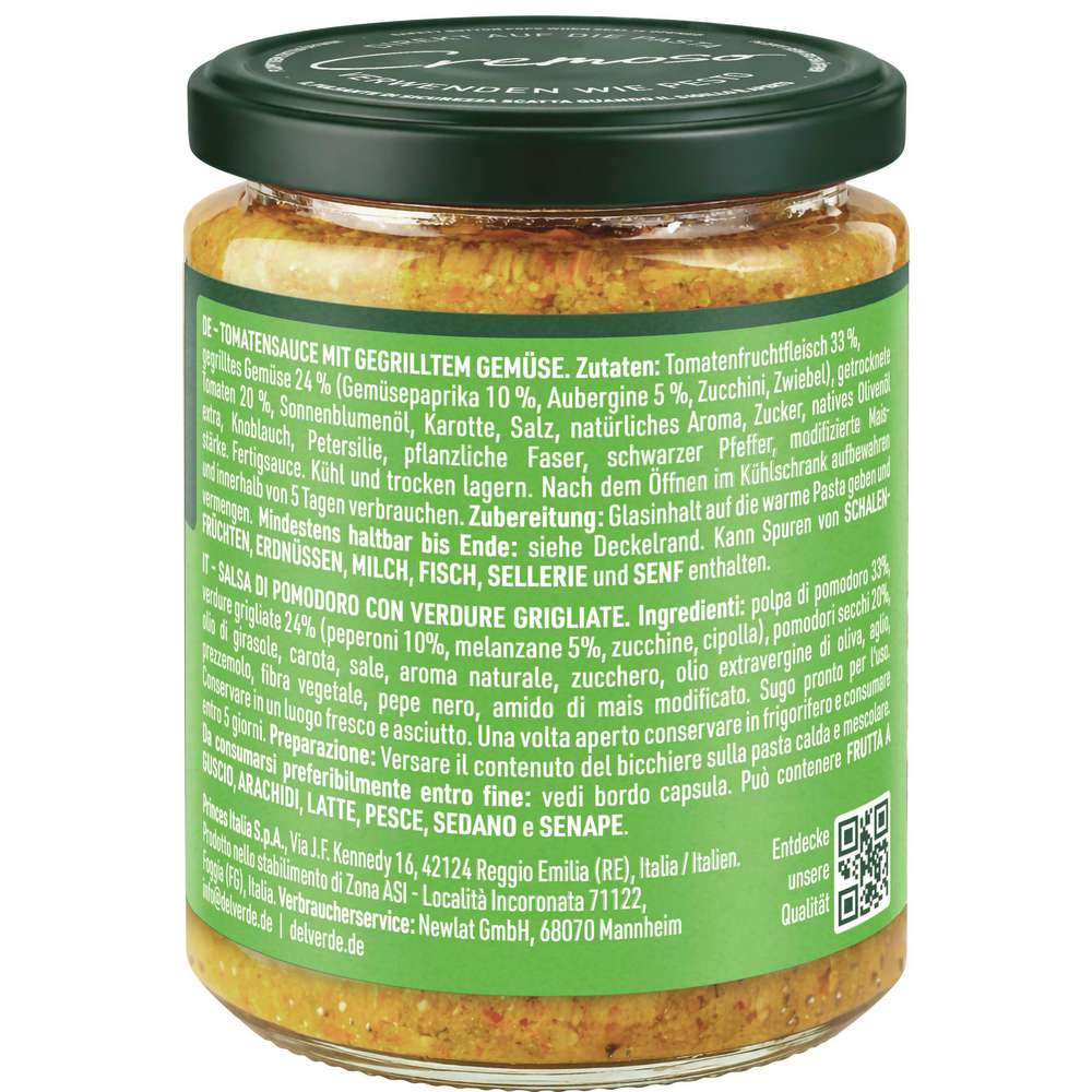 Produktabbildung Delverde Cremeso Verdure