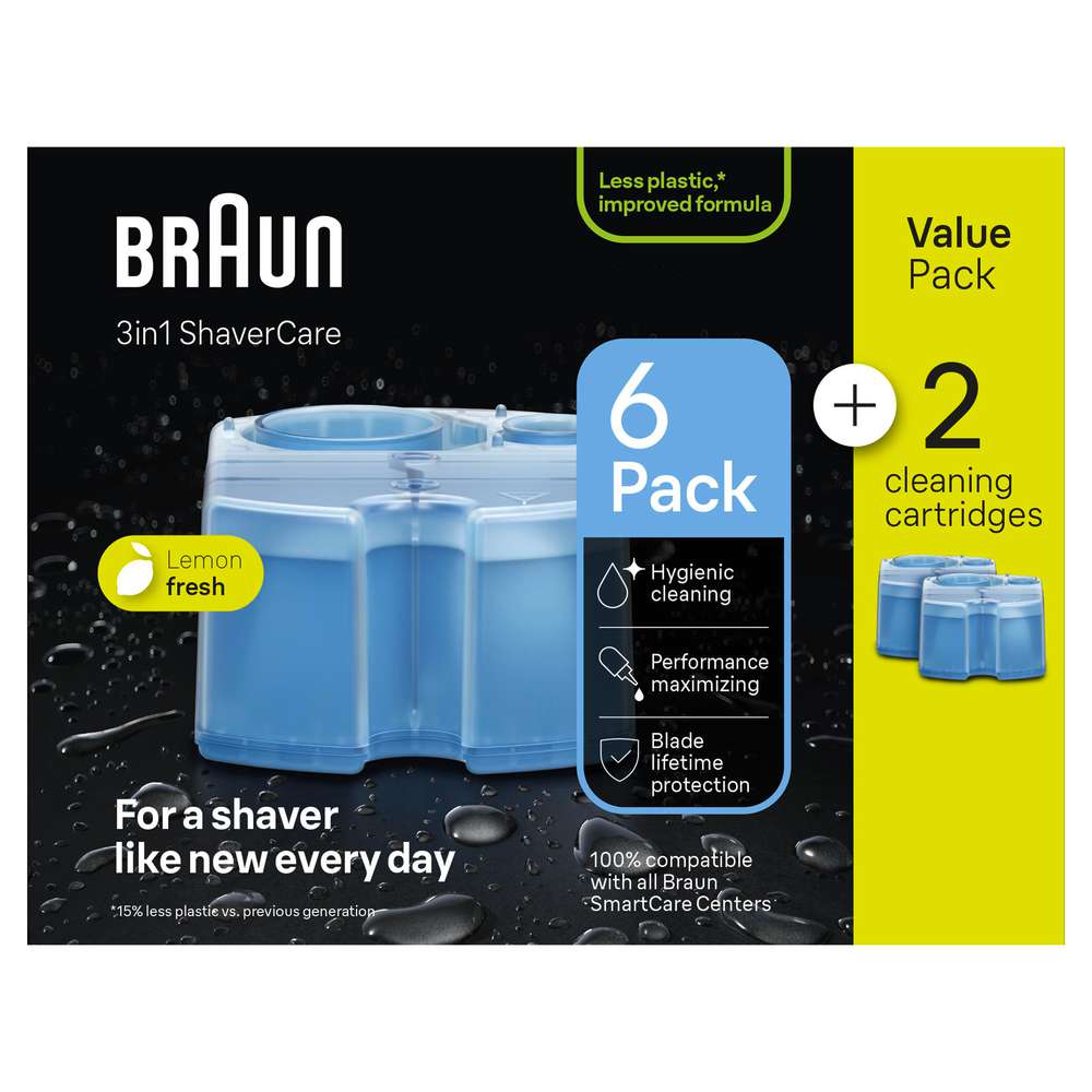 Produktabbildung Braun Reinigungskartuschen 6+2