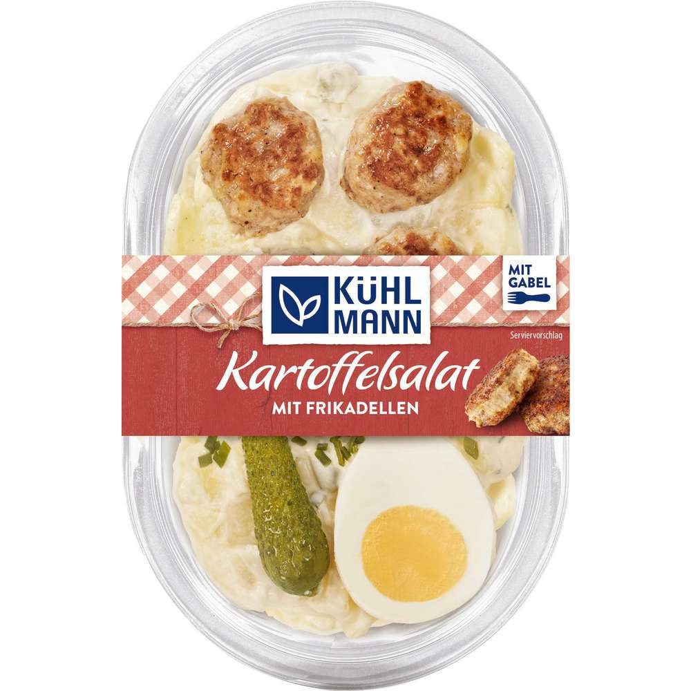 Produktabbildung Kühlmann Kartoffelsalat mit Frikadelle