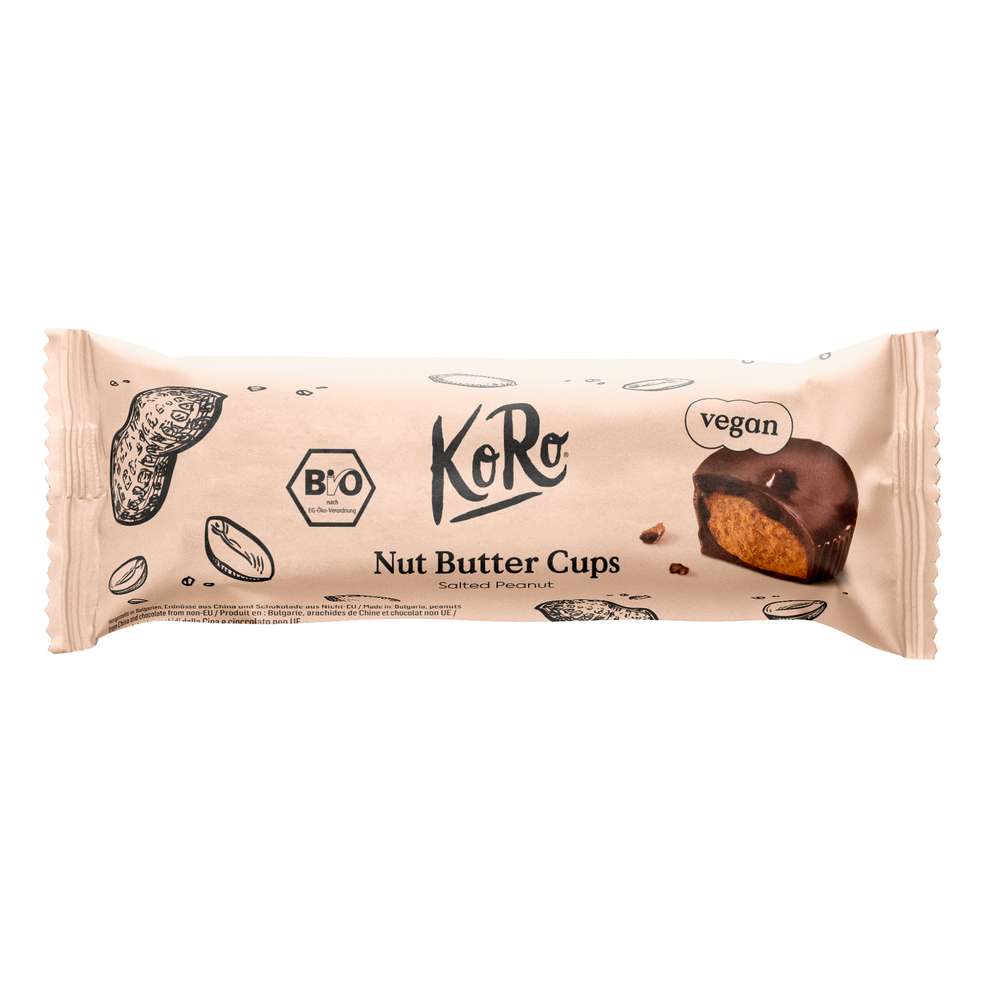 Produktabbildung KoRo Bio Salted Peanut-Riegel
