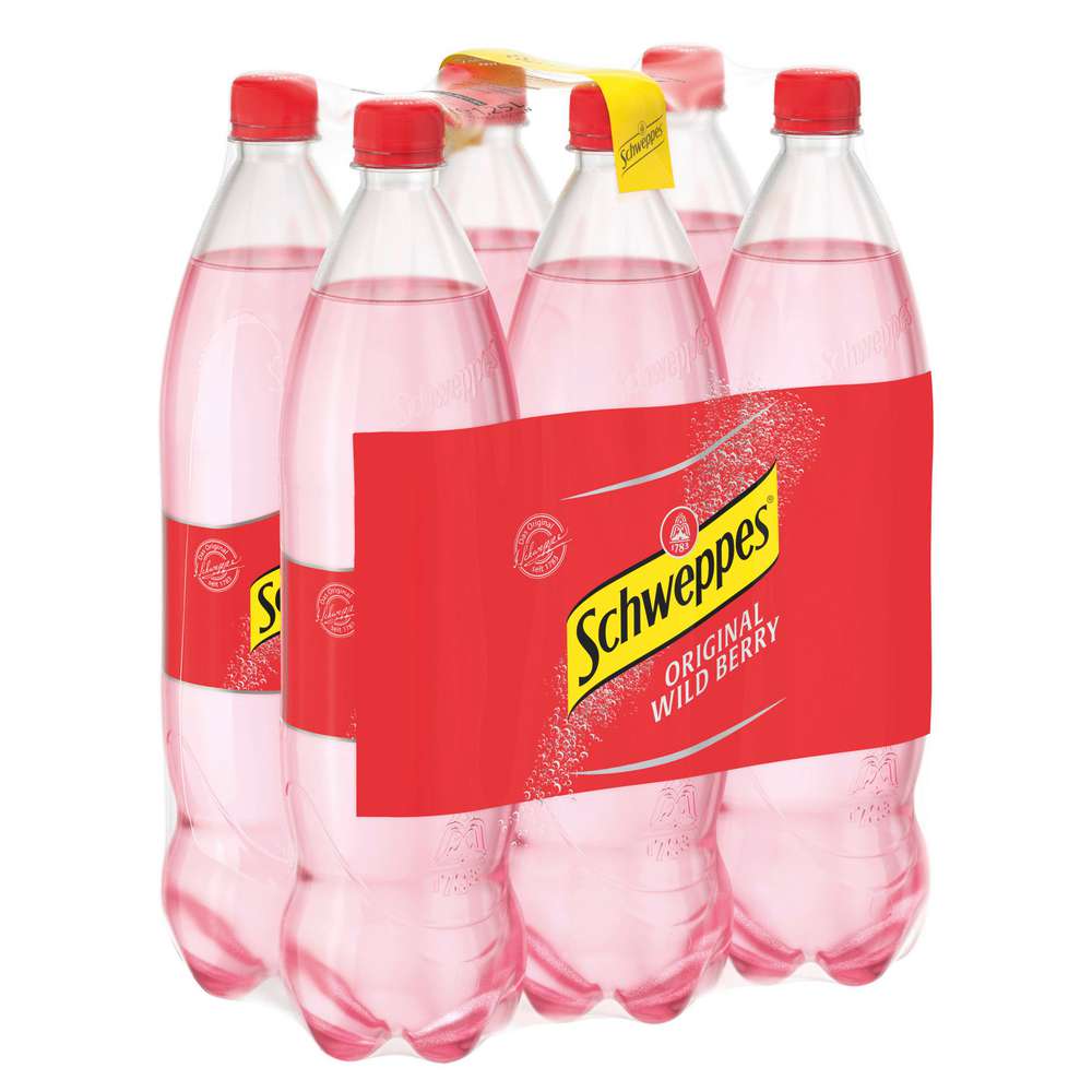 Produktabbildung Schweppes Russian Wild Berry (6x 1,250 Liter)