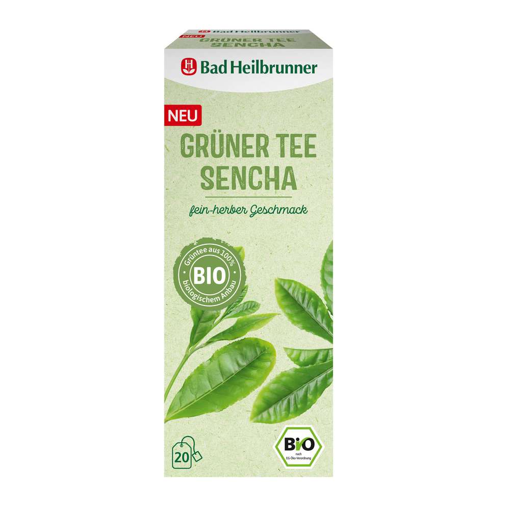 Produktabbildung Bad Heilbrunner Bio Tee, Grüner Tee Sencha