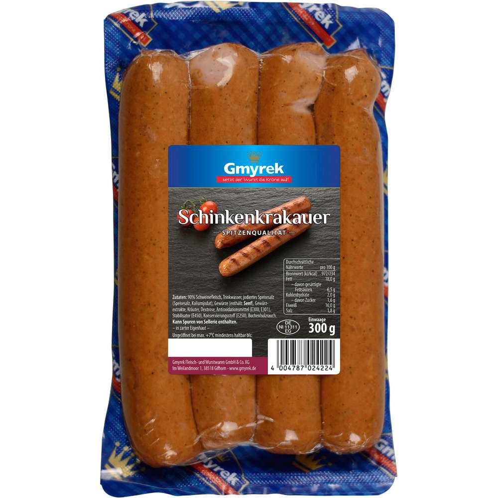 Produktabbildung Gmyrek Schinkenkrakauer