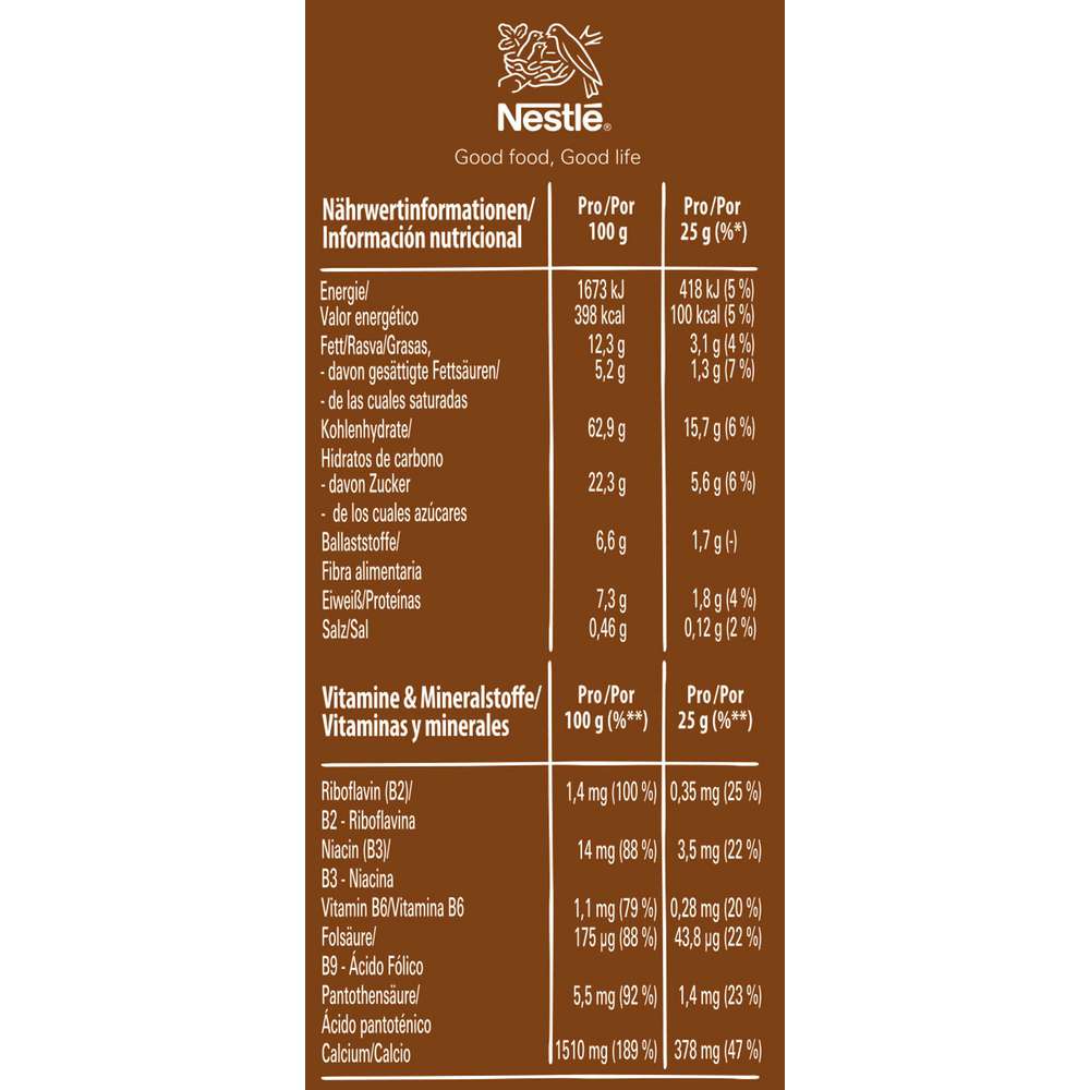 Produktabbildung Nestle Müsliriegel Lion