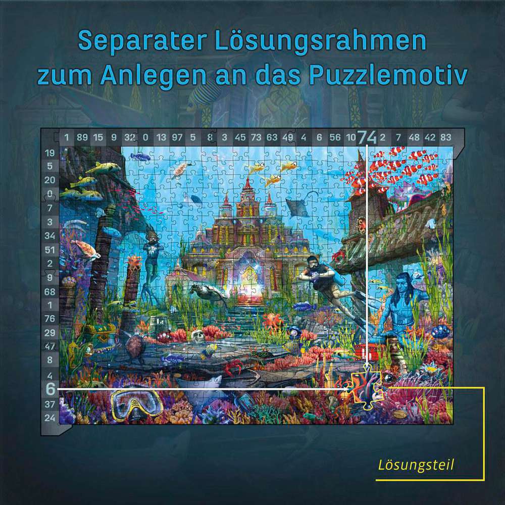 Produktabbildung Kosmos EXIT -  Puzzle Der Schlüssel von Atlantis