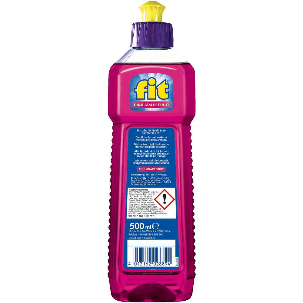Produktabbildung Fit Geschirrspülmittel, Pink Grapefruit