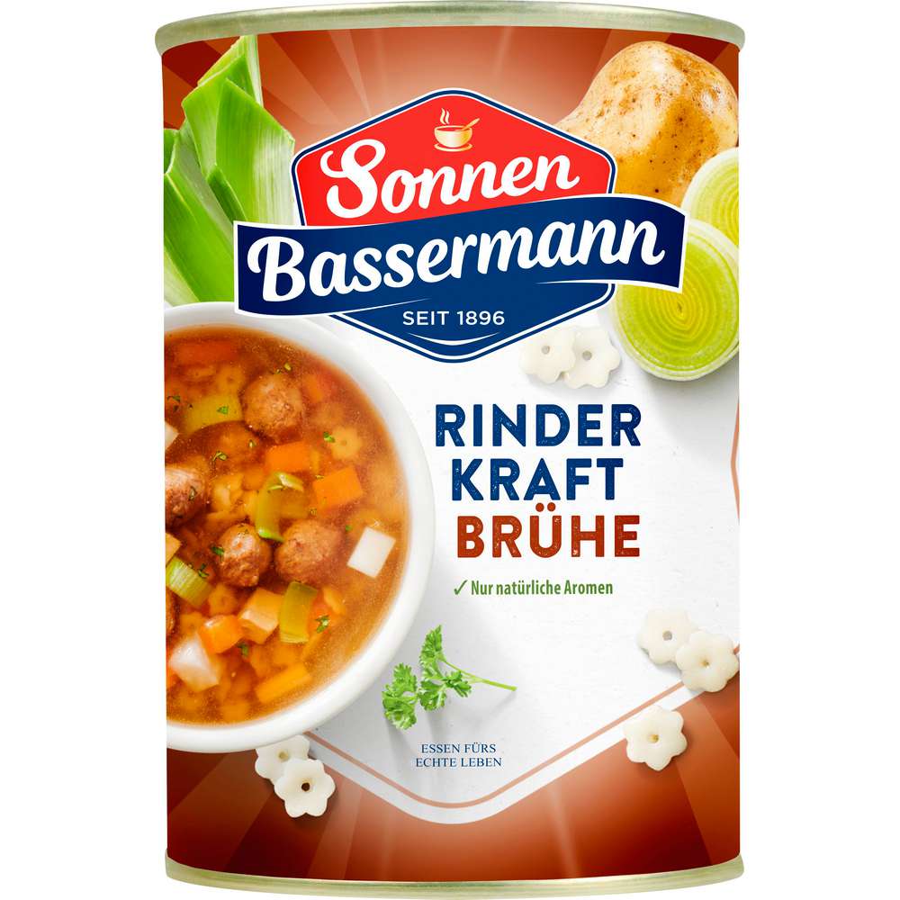 Produktabbildung Sonnen Bassermann Rinderkraftbrühe