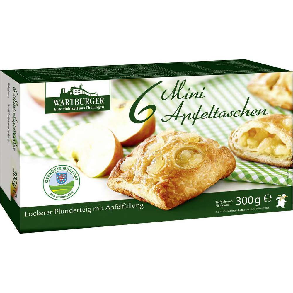 Produktabbildung Wartburger Mini-Apfeltaschen, tiefgekühlt