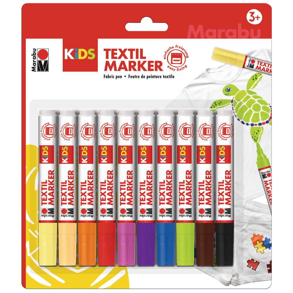 Produktabbildung Marabu Textilmarker Kids