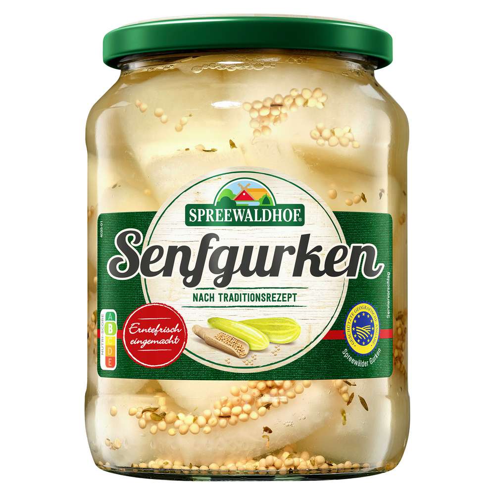Produktabbildung Spreewaldhof Senfgurken, original