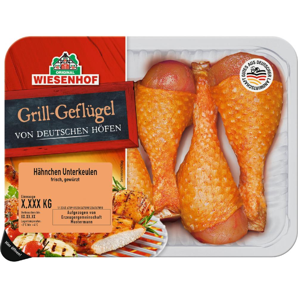 Produktabbildung keine Marke Wiesenhof  Grill-Geflügel Hähnchen Unterkeulen, 1 kg