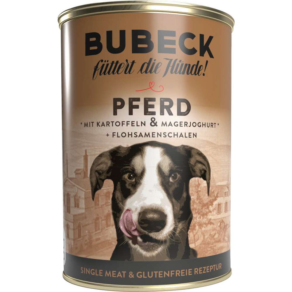 Produktabbildung Bubeck Hunde-Nassfutter, Pferd