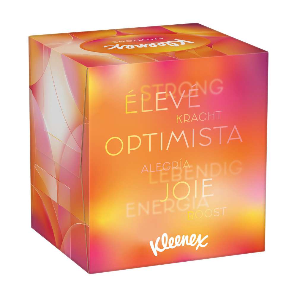 Produktabbildung Kleenex Kosmetiktücher Box, verschiedene Designs