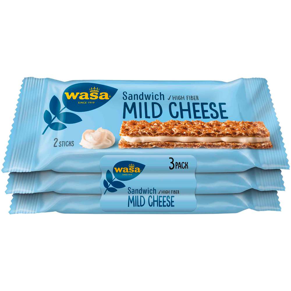 Produktabbildung Wasa Sandwich Mild Cheese