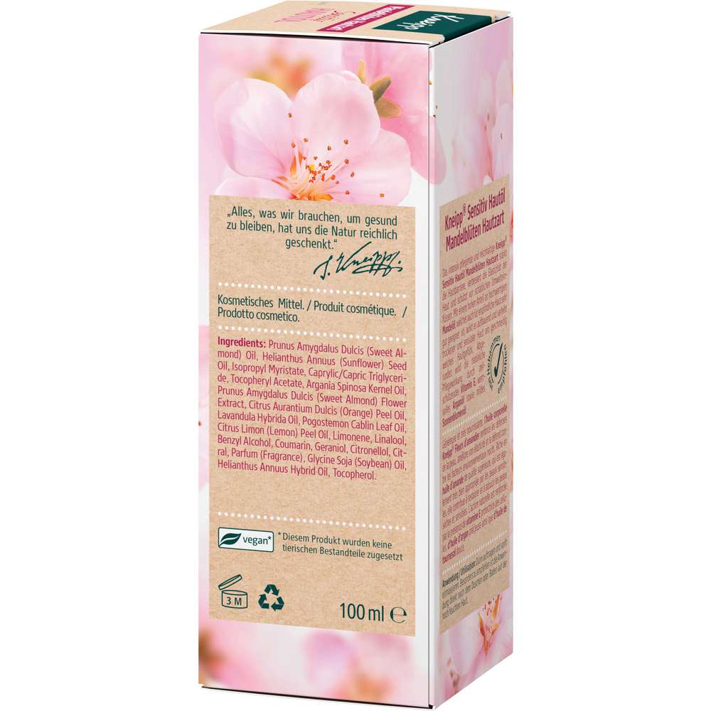 Produktabbildung Kneipp Hautöl, Mandelblüte