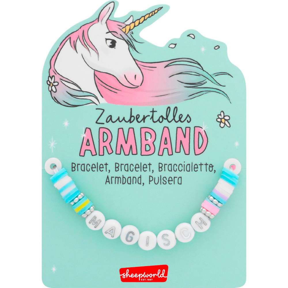 Produktabbildung Sheepworld Armband Einhorn Magisch