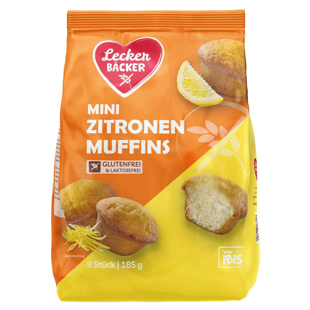 Produktabbildung Ibis Zitronenmuffins glutenfrei