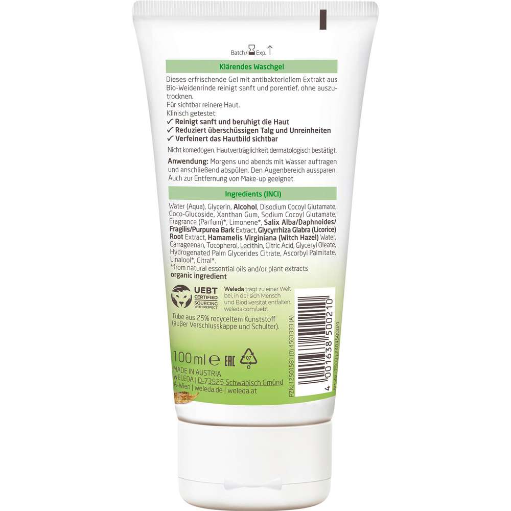 Produktabbildung Weleda Waschgel, klärend