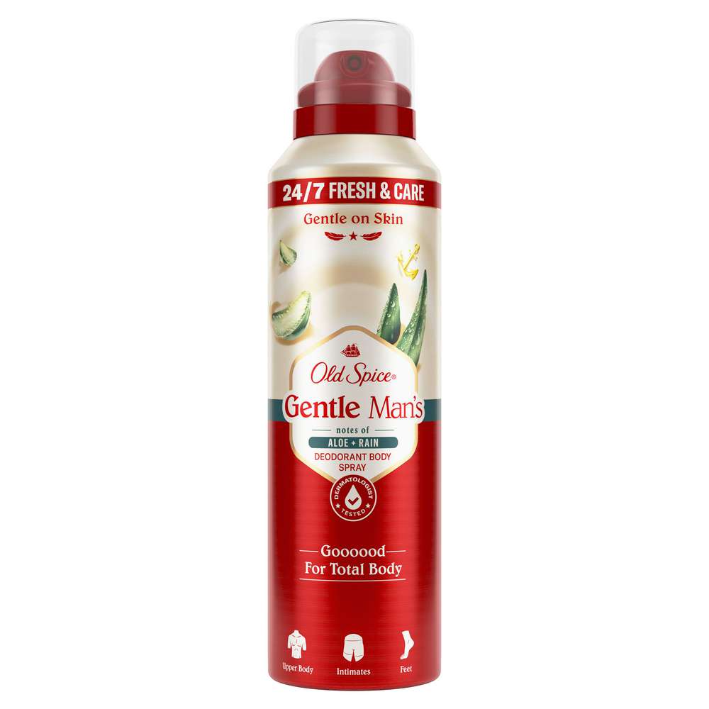 Produktabbildung Old Spice Gentle Mens Deo Spray, Aloe/Rain