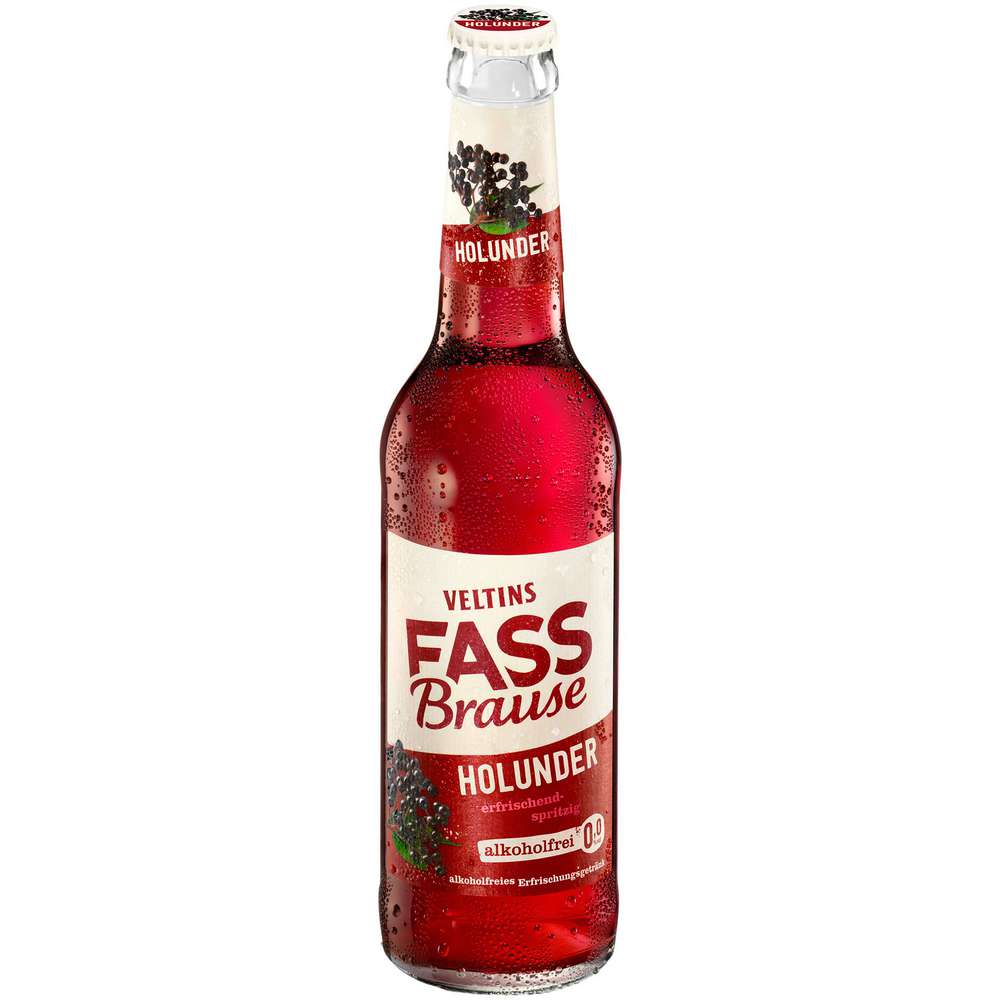 Produktabbildung Veltins Fassbrause, Holunder