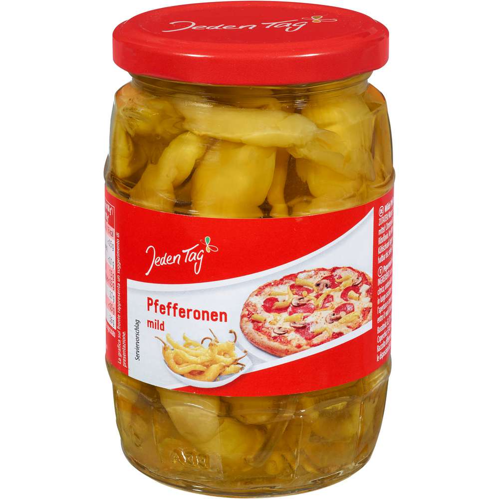 Produktabbildung Jeden Tag Pfefferonen, mild