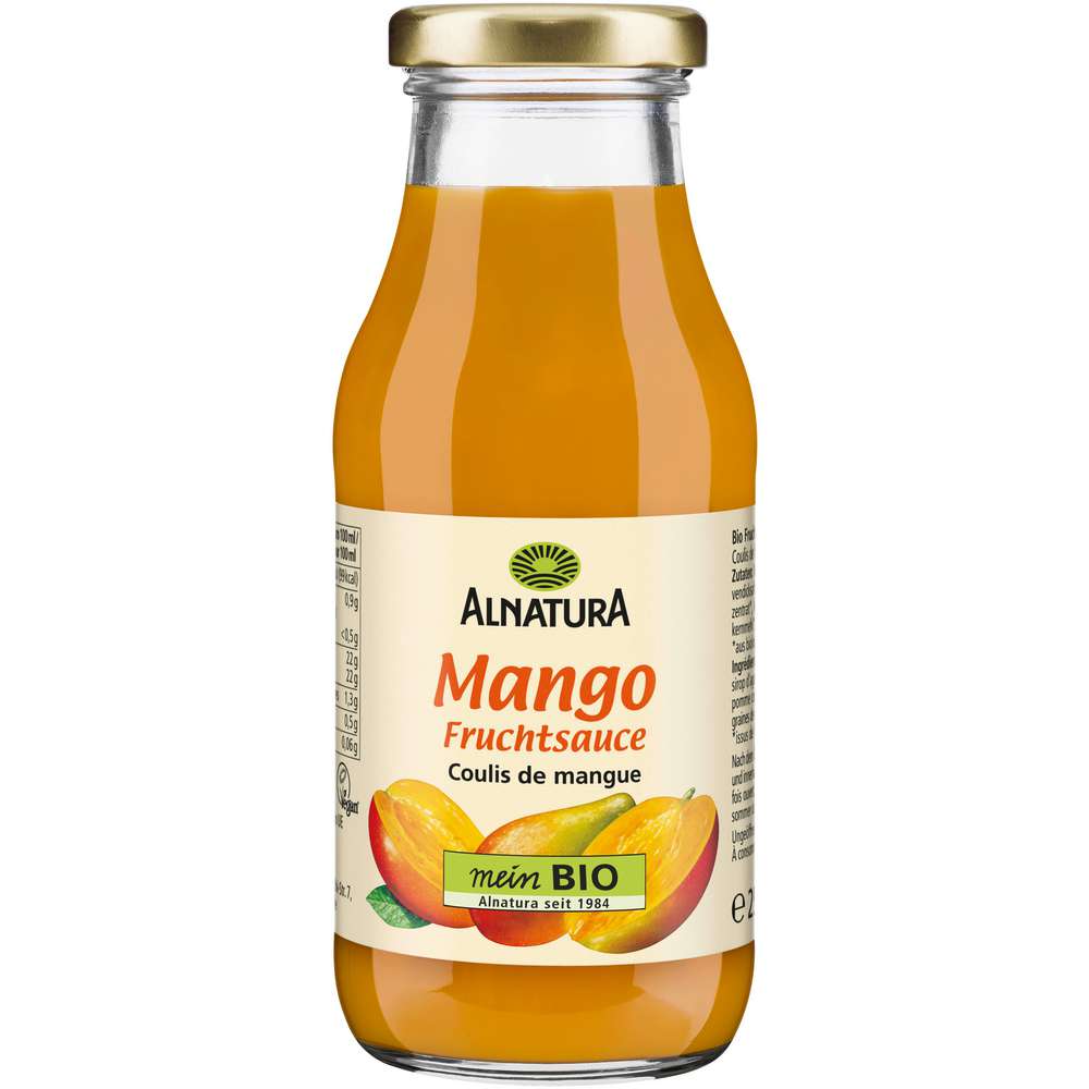 Produktabbildung Alnatura Bio Fruchtsoße, Mango