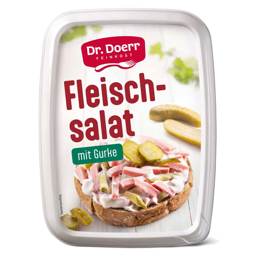 Produktabbildung Dr. Doerr klassischer Fleischsalat mit Gurke