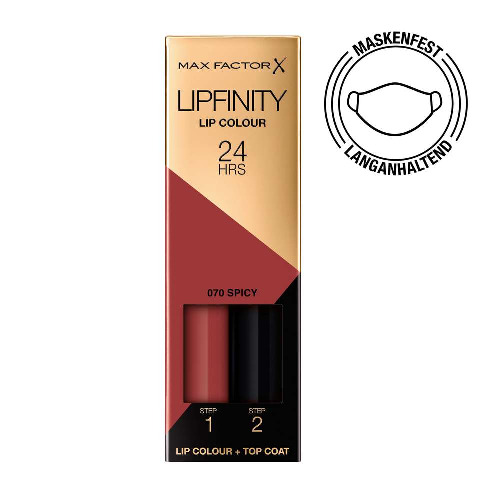 Produktabbildung Max Factor Lippenstift Lipfinity Lip Colour, Spicy 70
