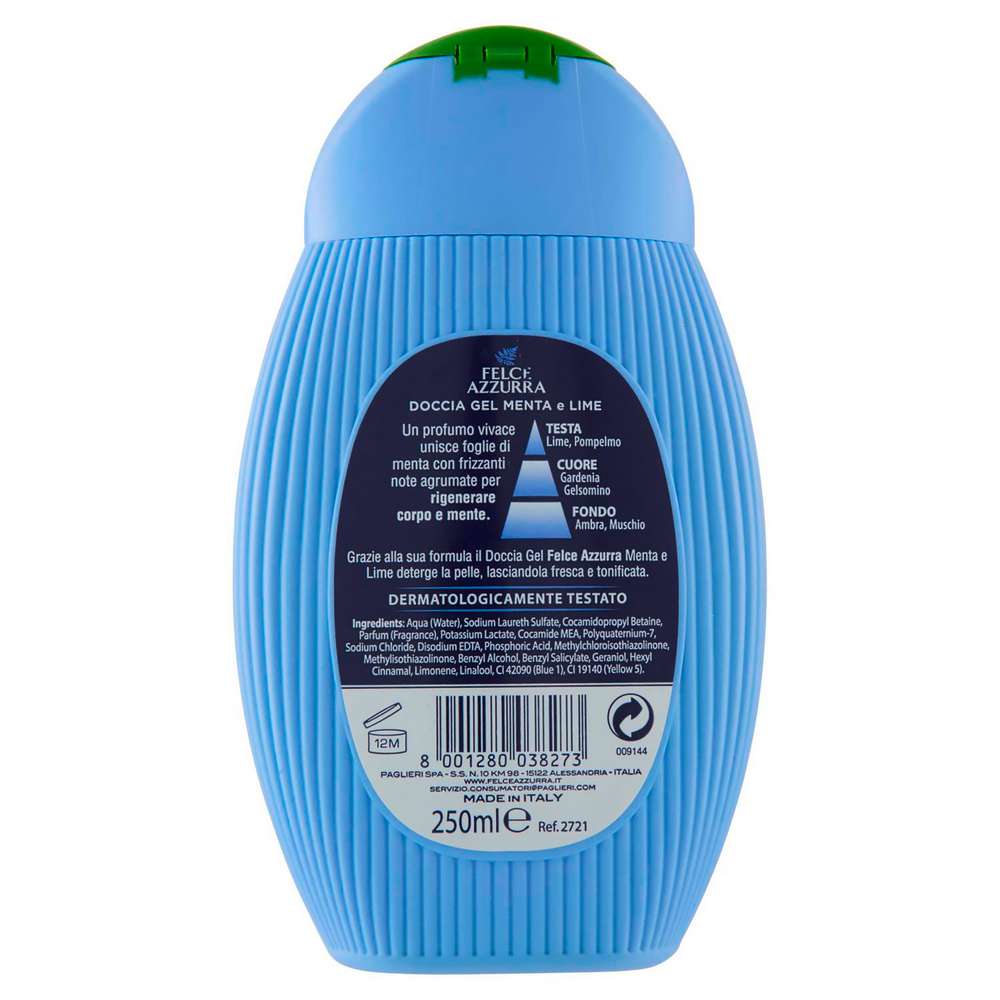 Produktabbildung Felce Azzurra Duschgel, Minze/Limette