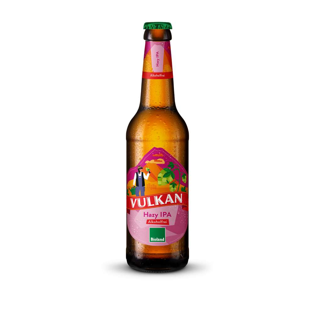 Produktabbildung Vulkan Brauerei Bio Hazy Ipa alkoholfrei