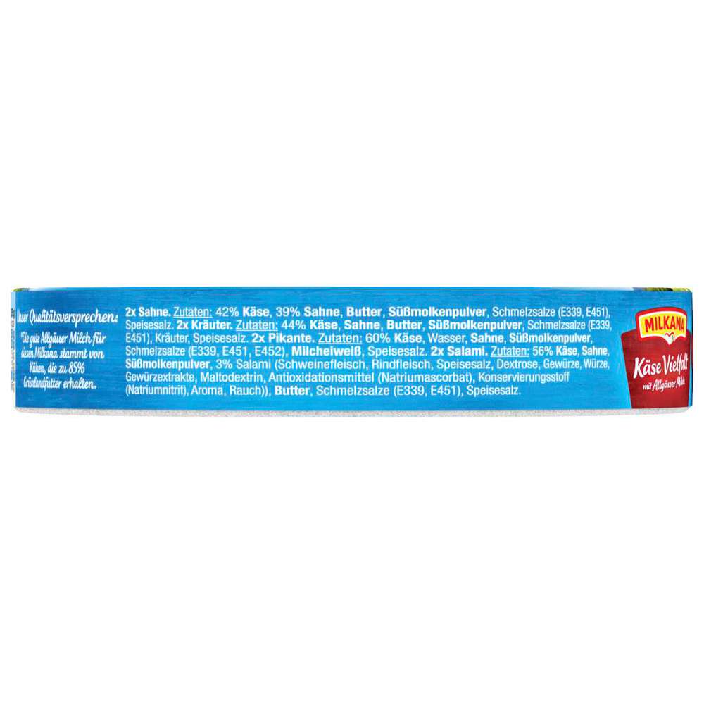 Produktabbildung Milkana Käse Vielfalt Aufstrich