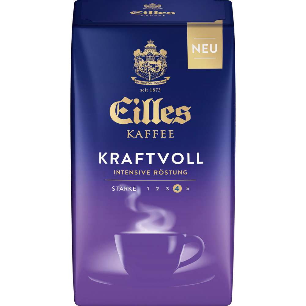Produktabbildung Eilles Gourmetkaffee Kraftvoll, gemahlen