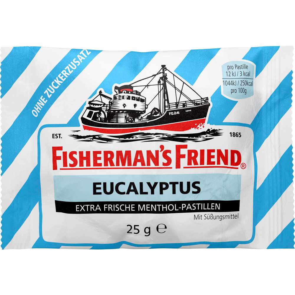 Produktabbildung Fisherman's Friend Extra Stark Pastillen, ohne Zucker