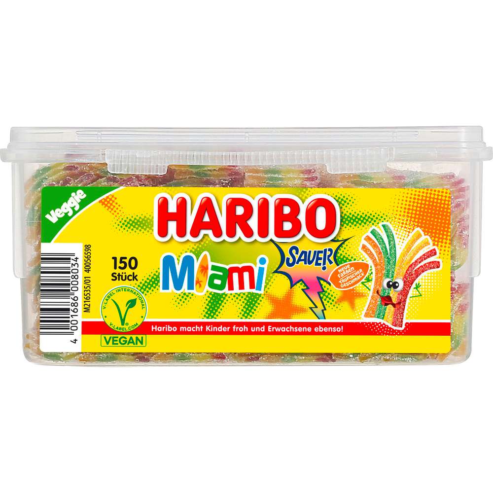 Produktabbildung Haribo Fruchtgummi Miami Sauer