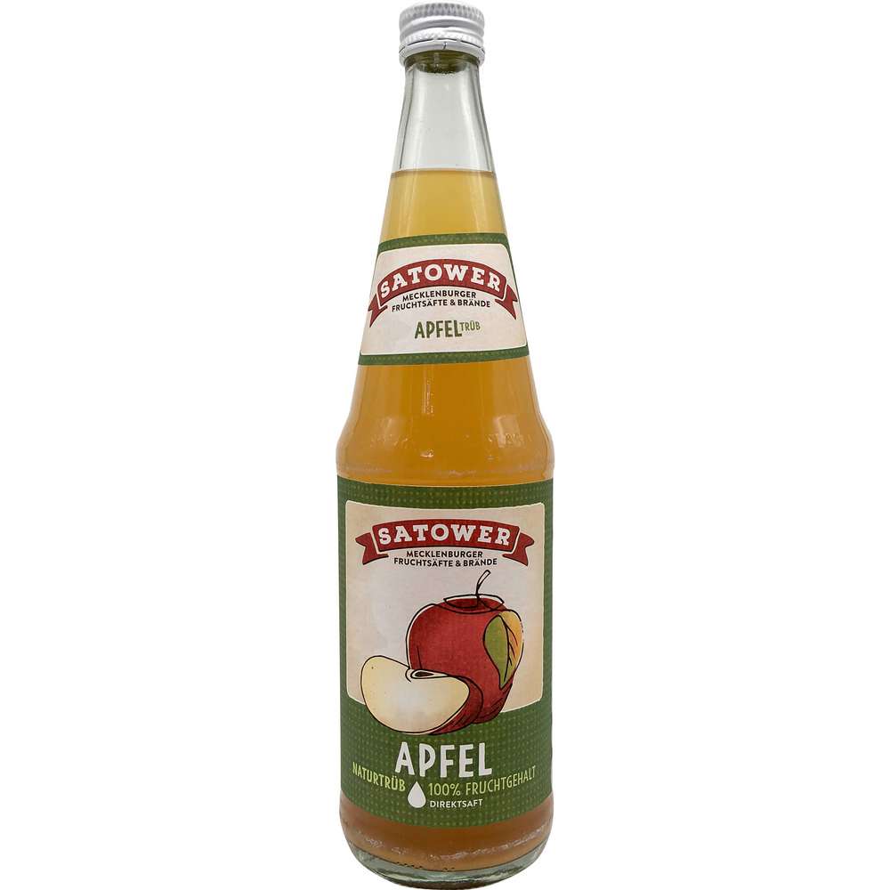 Produktabbildung Satower Apfelsaft, naturtrüb