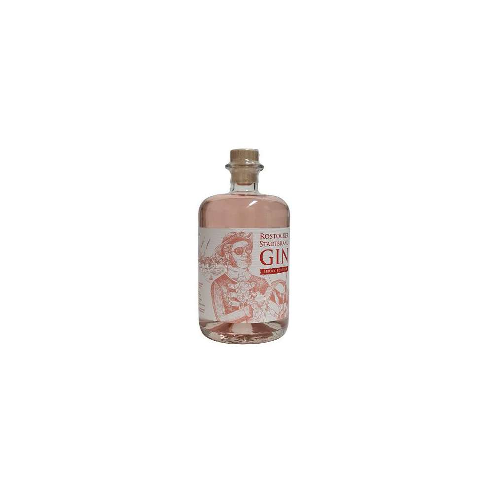 Produktabbildung Baltic-Weinkontor Rostocker Stadtbrand Gin Berry Edition