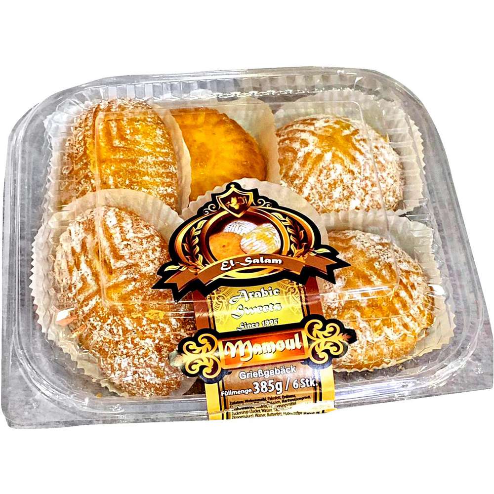 Produktabbildung El-Salam Mamoul Grießgebäck
