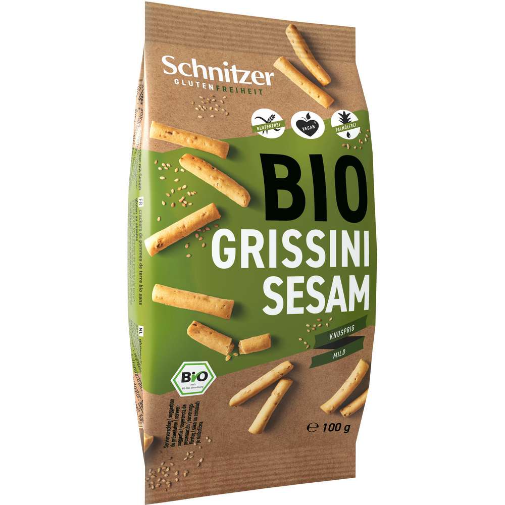 Produktabbildung Schnitzer Bio Grissini, Sesame