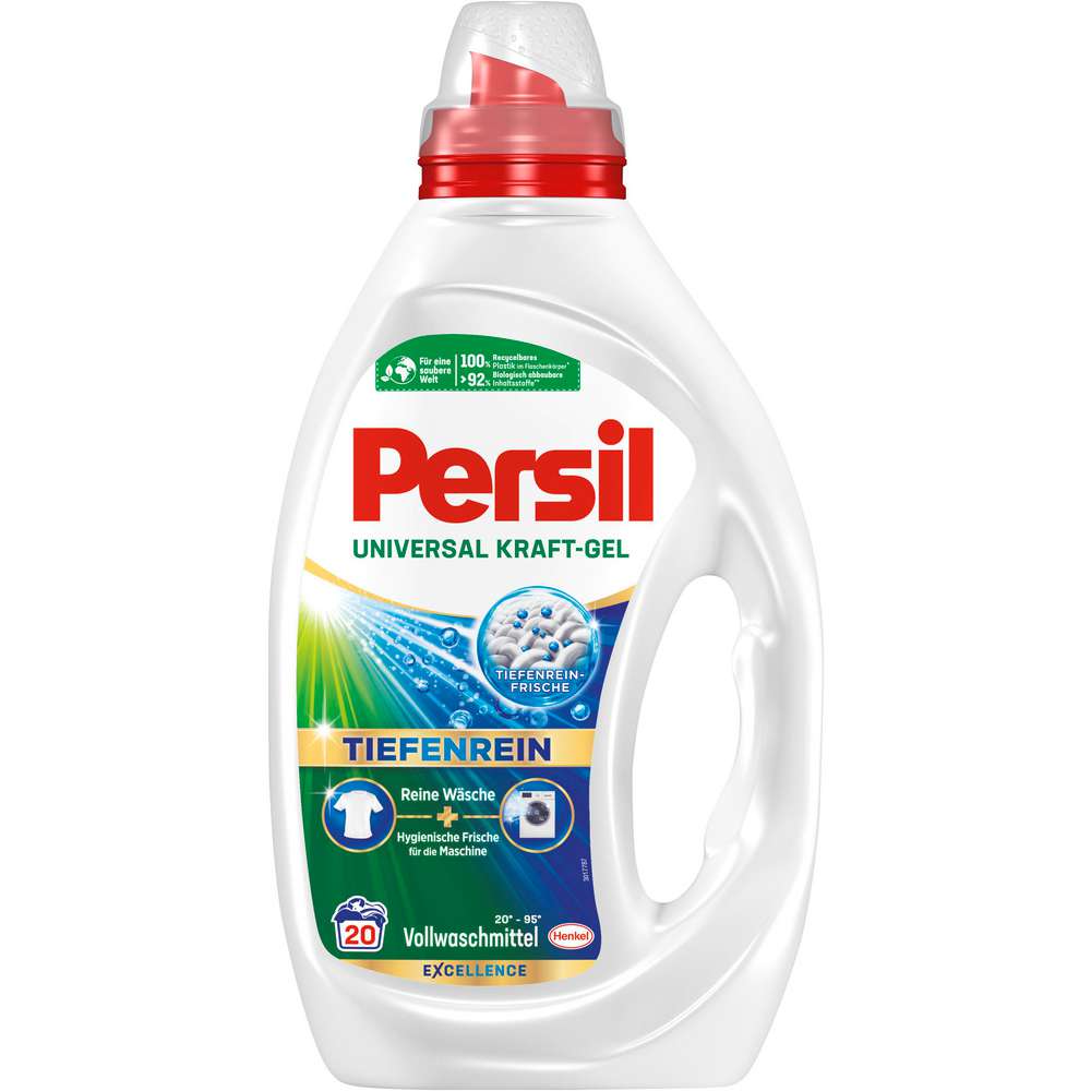 Produktabbildung Persil Universal-Waschmittel, Kraft-Gel, Tiefenrein