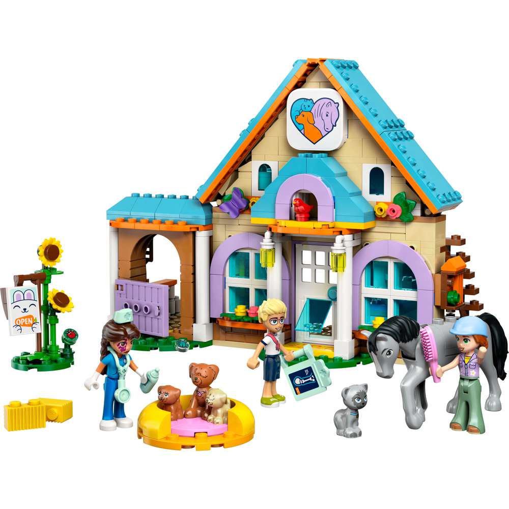 Produktabbildung Lego LEGO Friends 42651 Tierarztpraxis für Pferde und Haustiere, Spielzeug