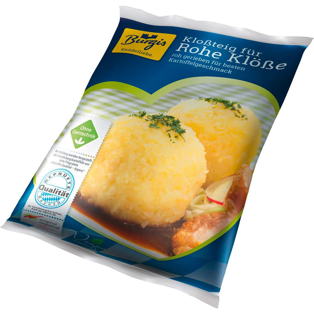 Produktabbildung Burgis Roher Kloßteig