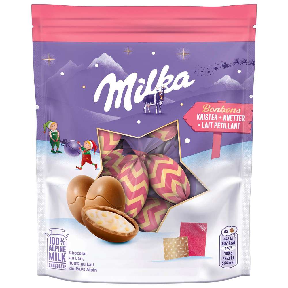 Produktabbildung Milka Weihnachtsbonbons Knister