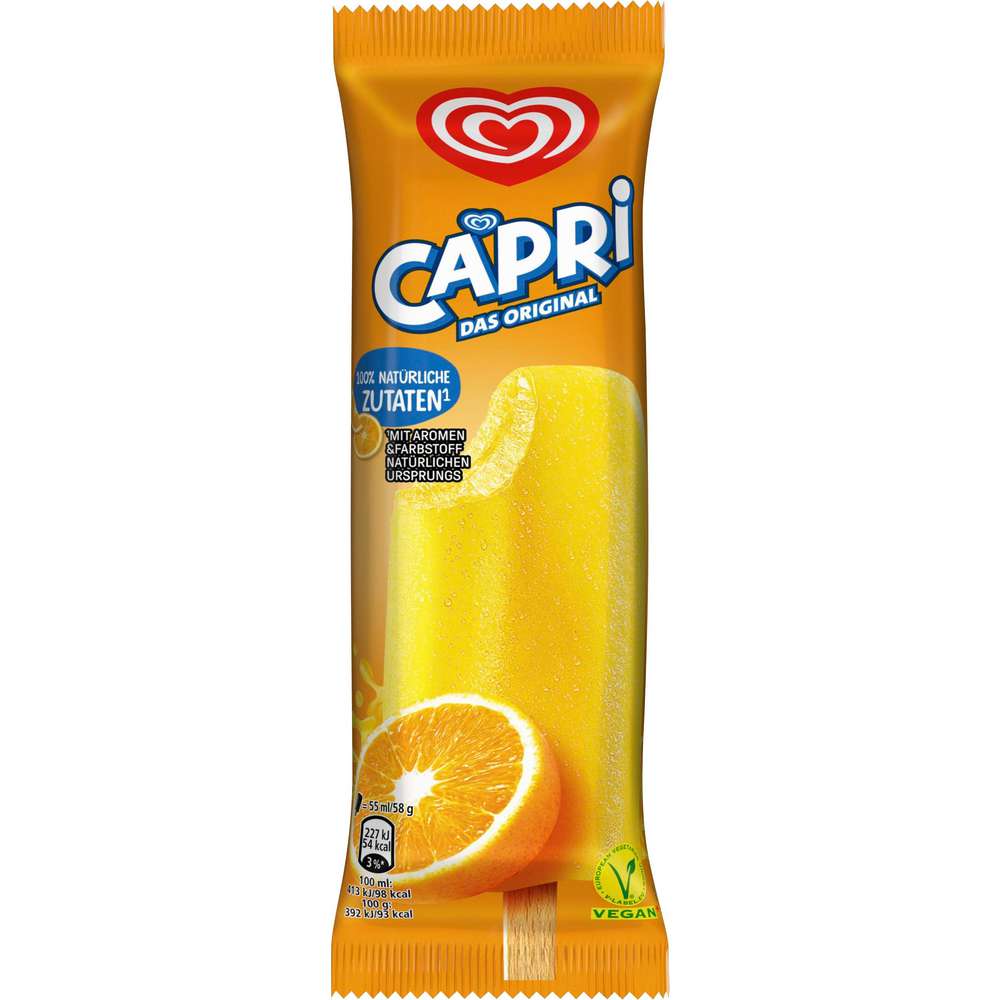 Produktabbildung Langnese Stiel-Eis Capri, Orange