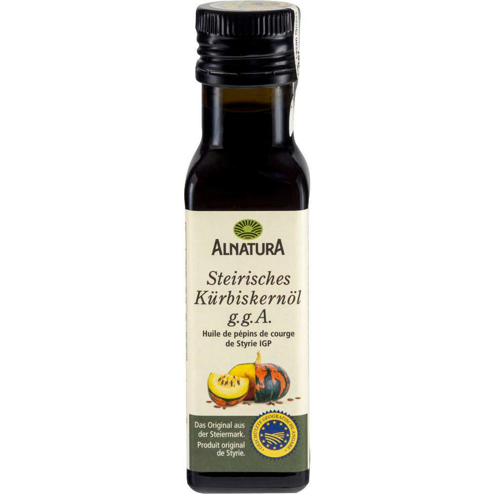 Produktabbildung Alnatura Steirisches Kürbiskernöl aus biologischer Landwirtschaft