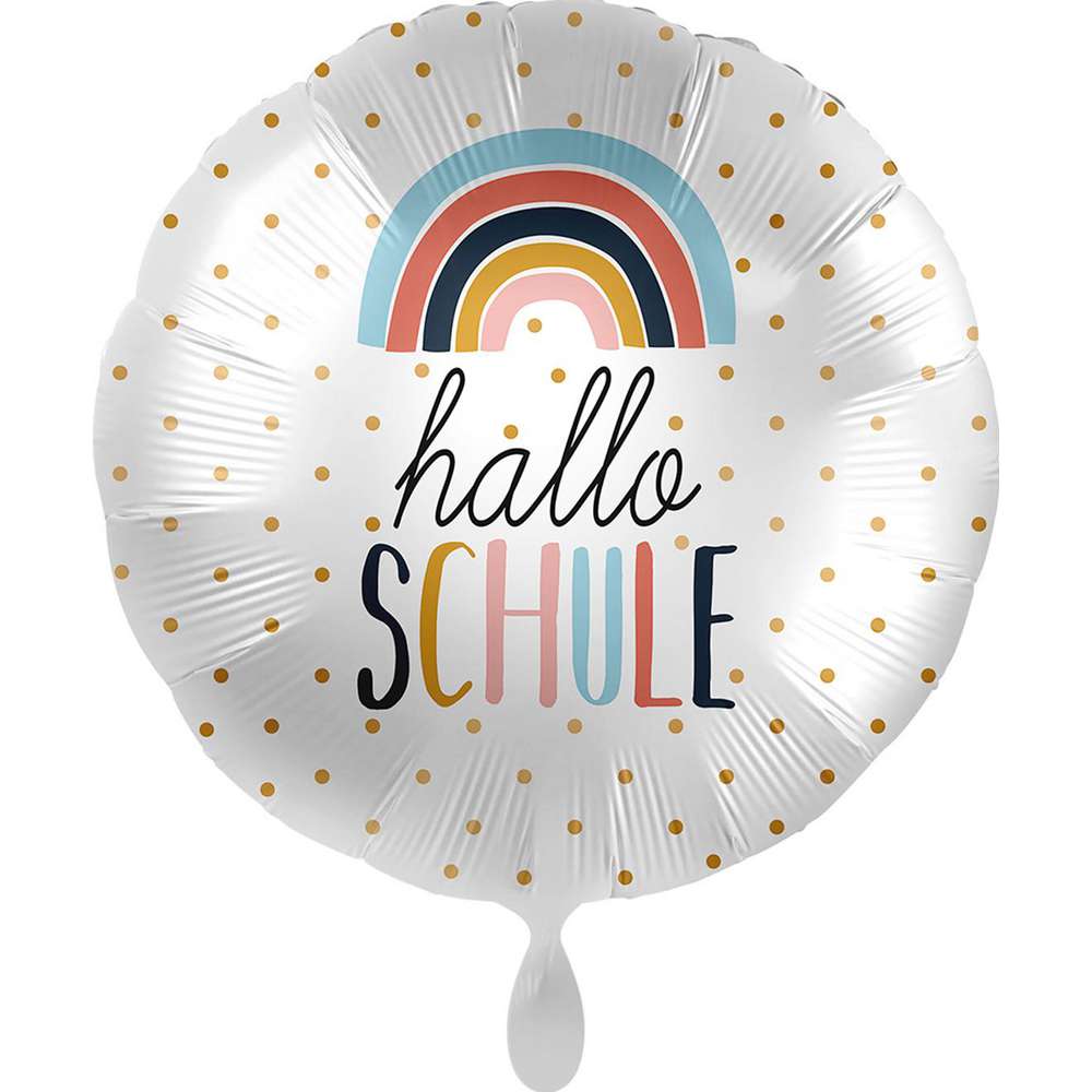 Produktabbildung Riethmüller Folienballon, hallo Schule