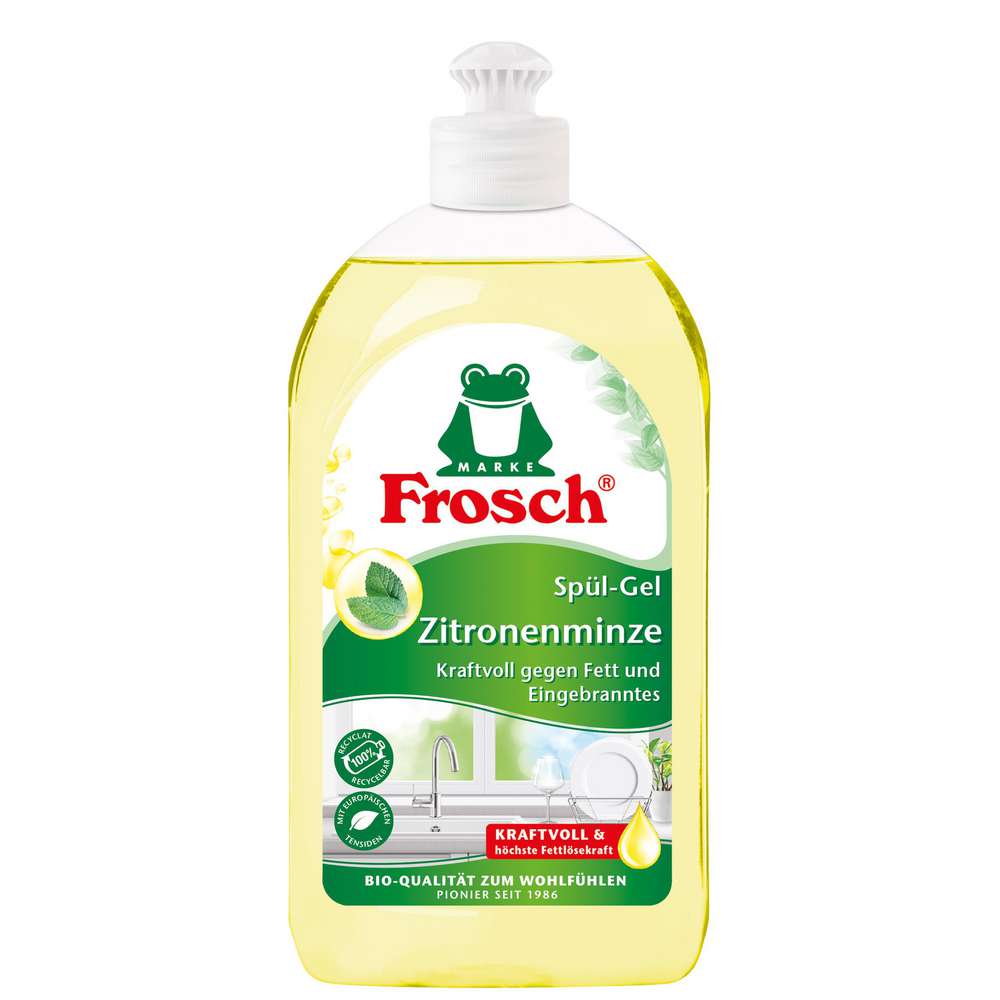 Produktabbildung Frosch Geschirrspülmittel, Zitronenminze