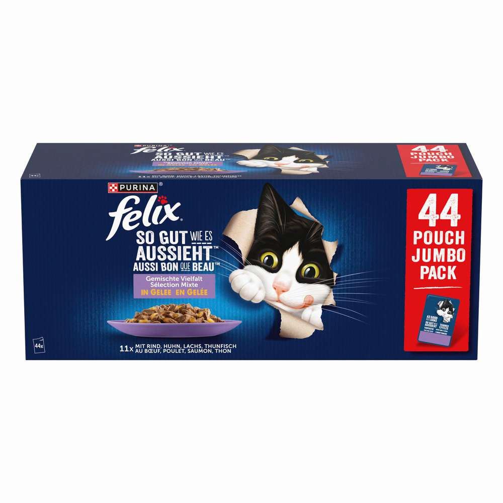 Produktabbildung Felix Katzen-Nassfutter, Gemischt