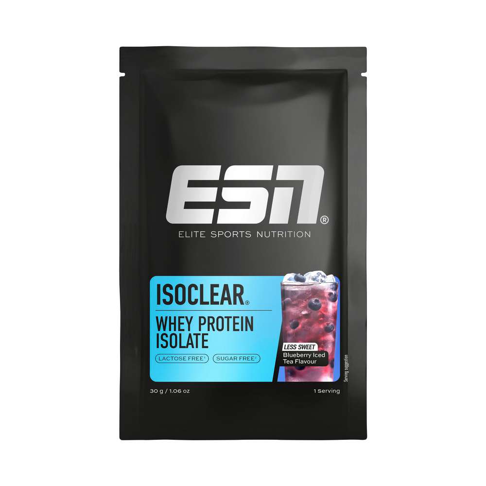Produktabbildung ESN Isoclear Whey Protein, Blueberry Iced Tea