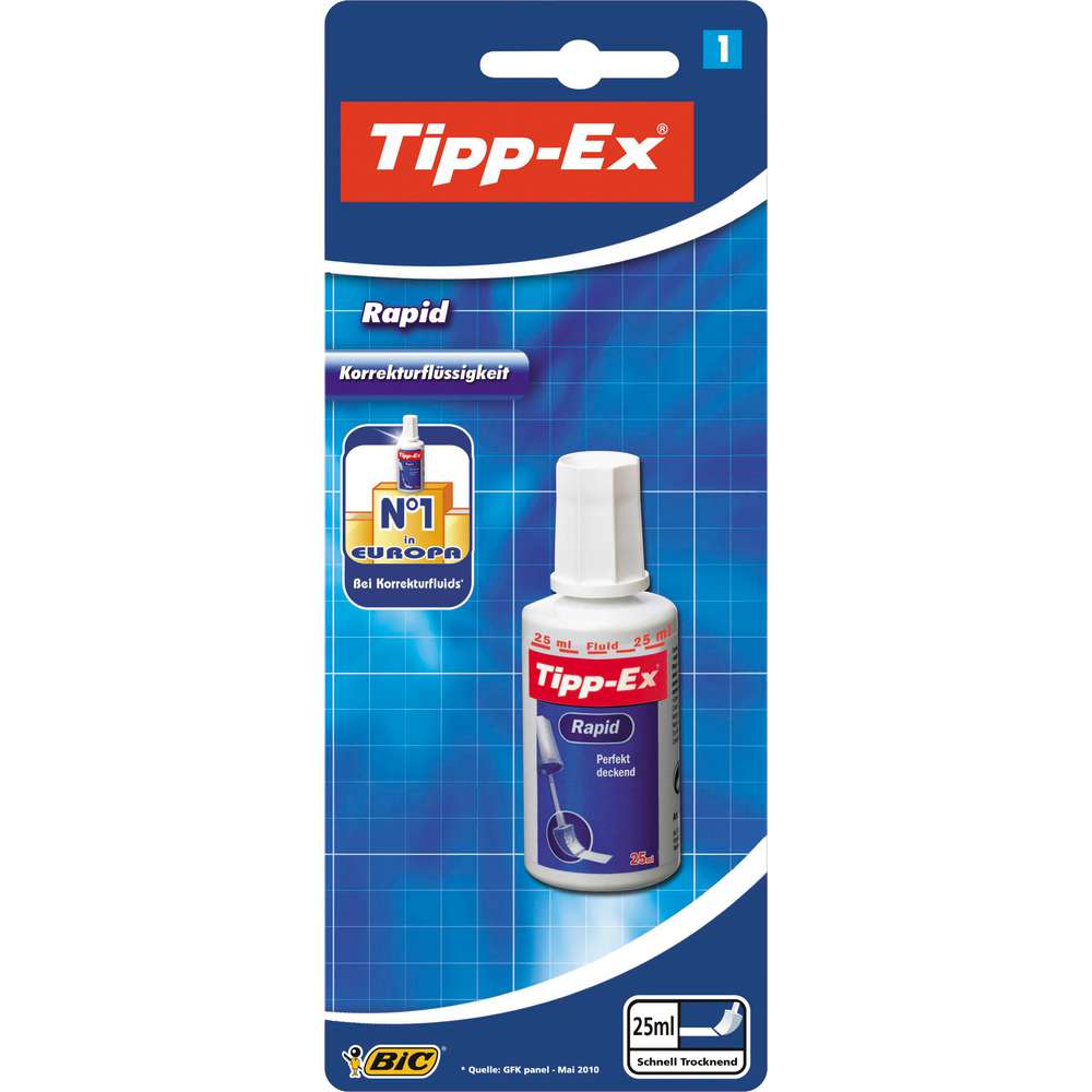 Produktabbildung Bic Tipp Ex, Rapid Fluid, 25ml