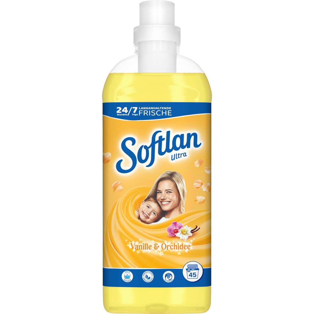 Produktabbildung Softlan Weichspüler Ultra, Vanille & Orchidee 45 WL